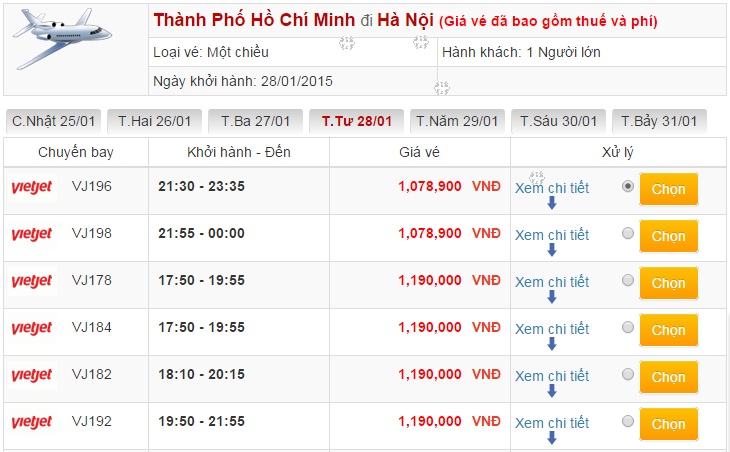 Đại lý vé máy bay Vietjet Air ở tại Côn Đảo