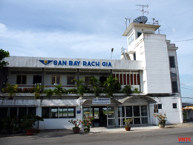 vé máy bay đi Rạch Giá